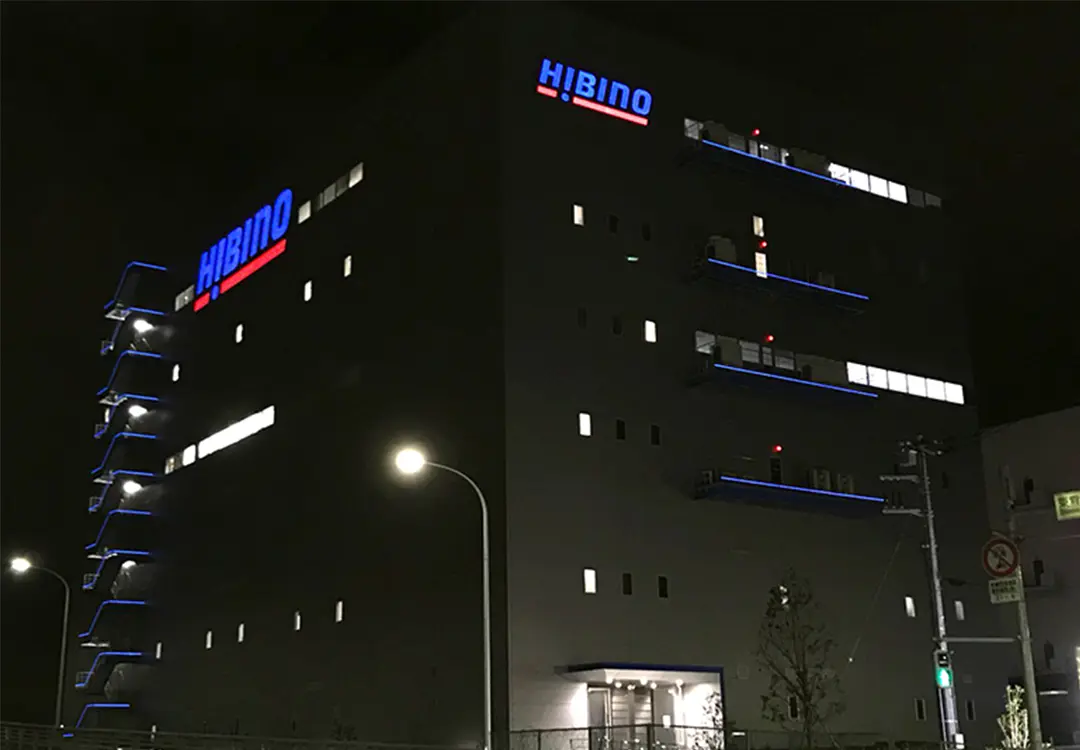 チャンネルレター正面発光文字（フロントライト）事例B