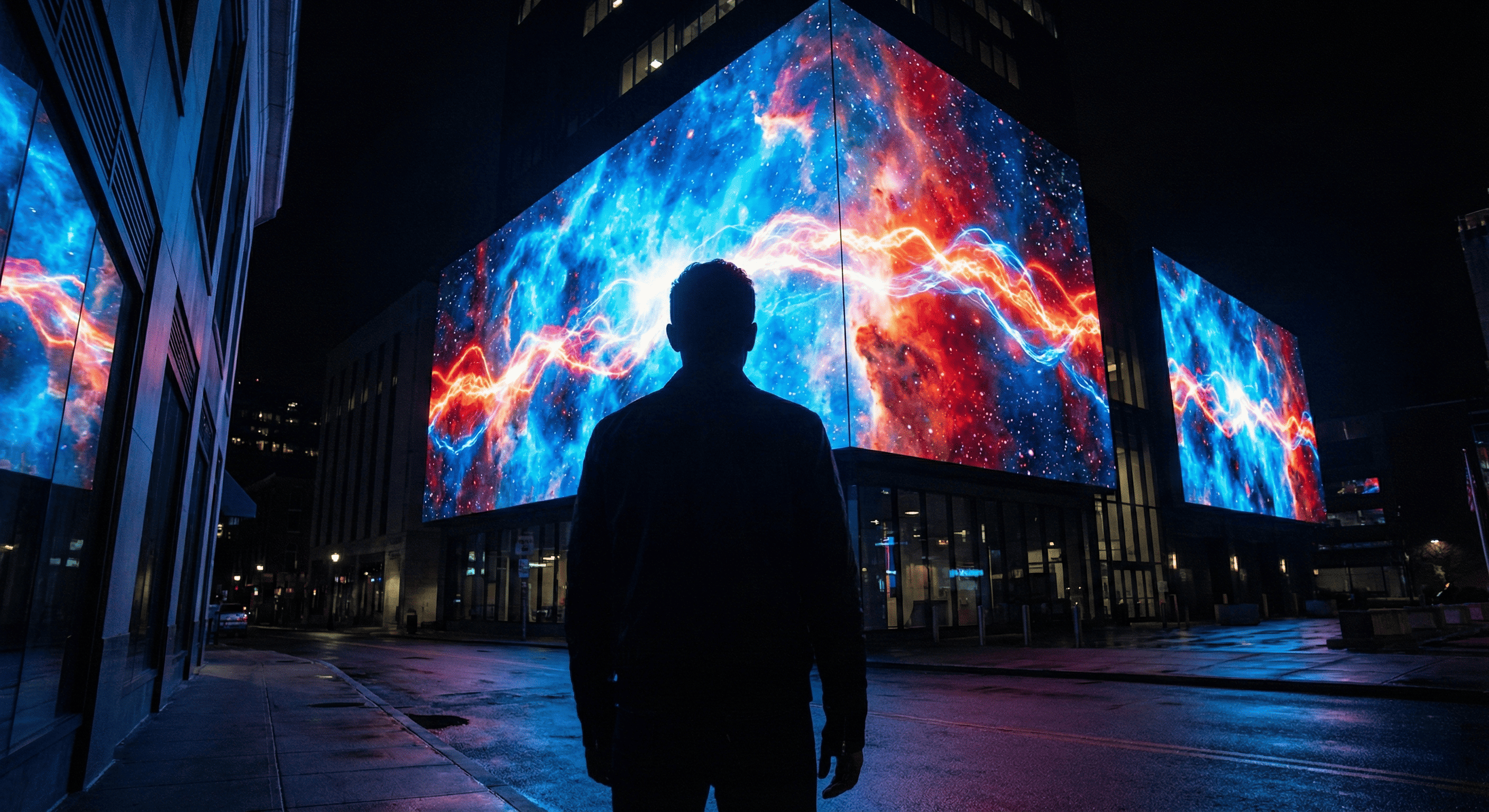 鮮明なLEDビジョン