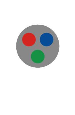LED球（発光ダイオード）1ピクセル