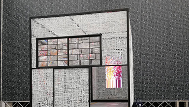 「可塑庵（ぷらあん）」の展示