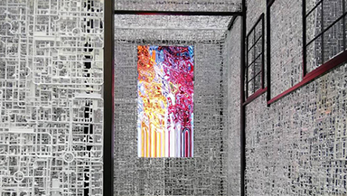 「可塑庵（ぷらあん）」の展示